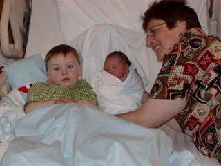 Christine & her Grandbabbies from Justin